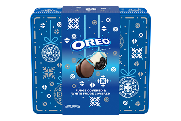 Free Oreo Christmas Tin