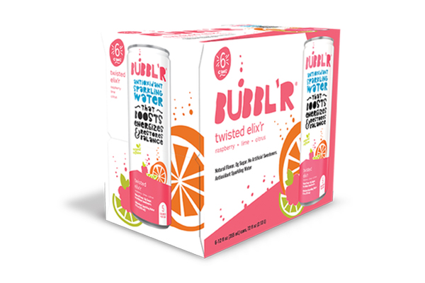 Free BUBBL’R Sparkling Water