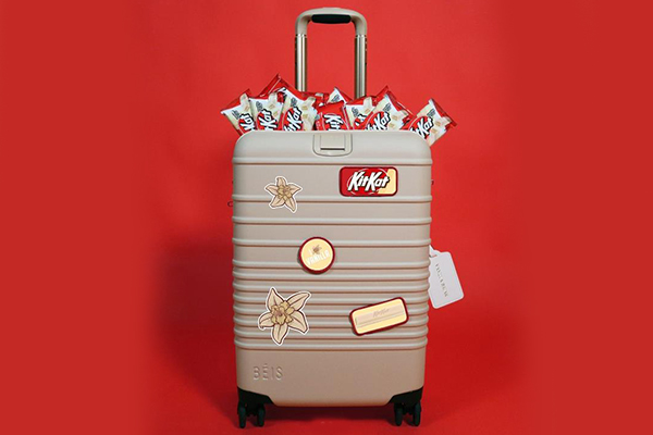 Free KIT KAT® Vanilla Suitcase