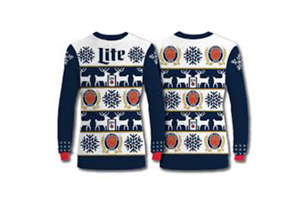 Free Miller Lite Christmas Sweater