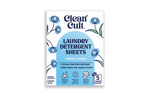 Free CleanCult Laundry Detergent Sheets