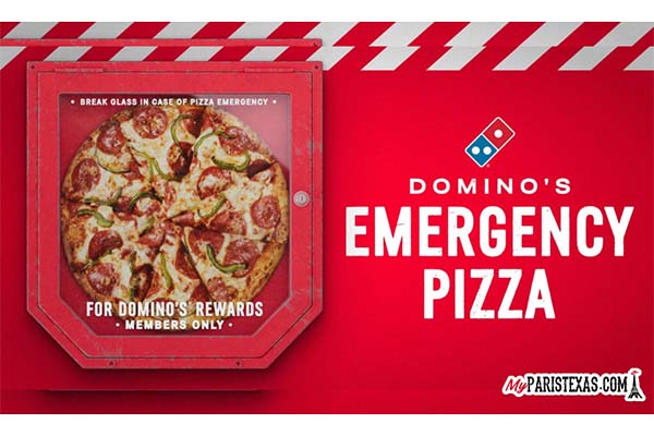 Free Domino’s Emergency Pizza