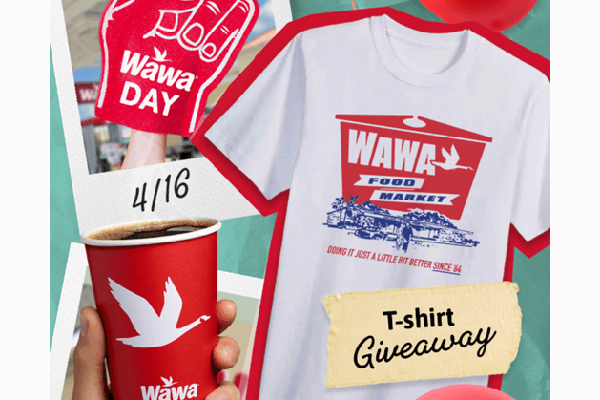 Free Wawa T-Shirt